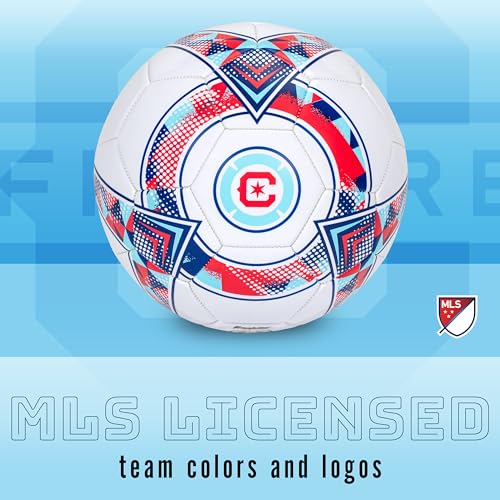 Image of Franklin Sports Official MLS Team Soccer Balls - Official Size 5 Soccer Balls - Regulation Size + Weight Soccer Ball for Kids + Adults - Boys + Girls Soccer Ball - Air Pump Included