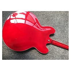 AMINIY Guitare électrique Touche en Bois de Rose en Bois Complet Acoustique Stringélectrique Guitare de Guitare Rouge… - Les Beatles, Paul McCartney, John Lennon, RIngo Starr, George Harrison AMINIY Guitare électrique Touche en Bois de Rose en Bois Complet Acoustique Stringélectrique Guitare de Guitare Rouge… – Image 6