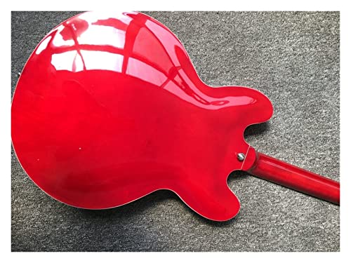 AMINIY Guitare électrique Touche en Bois de Rose en Bois Complet Acoustique Stringélectrique Guitare de Guitare Rouge… - Les Beatles, Paul McCartney, John Lennon, RIngo Starr, George Harrison AMINIY Guitare électrique Touche en Bois de Rose en Bois Complet Acoustique Stringélectrique Guitare de Guitare Rouge… – Image 7