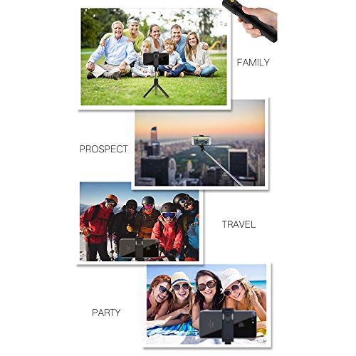 Bastão de selfie, Walory K07 Selfie Stick integrado Tripé BT 4.0 sem fio Selfie Stick Mini Tripé por