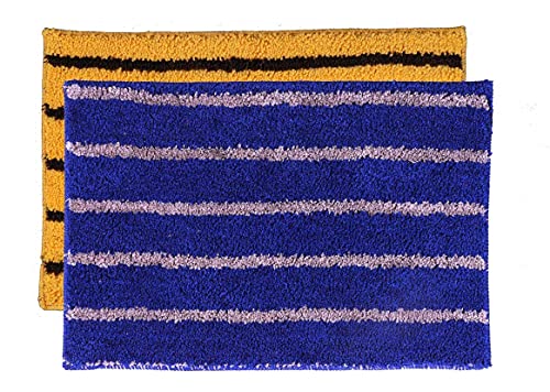 Image of Anti Skid Door Mats Bath Mats for Home and Bathroom (2, Multi 6, 51x82 CM)
