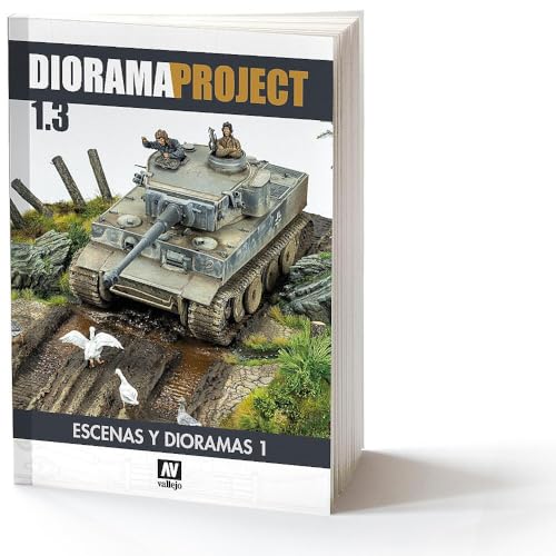 Vallejo 75049 Libro: Diorama Progetto 1.3, Scenery And Dioramas, Solo in Inglese, Set di modellini, Multicolore