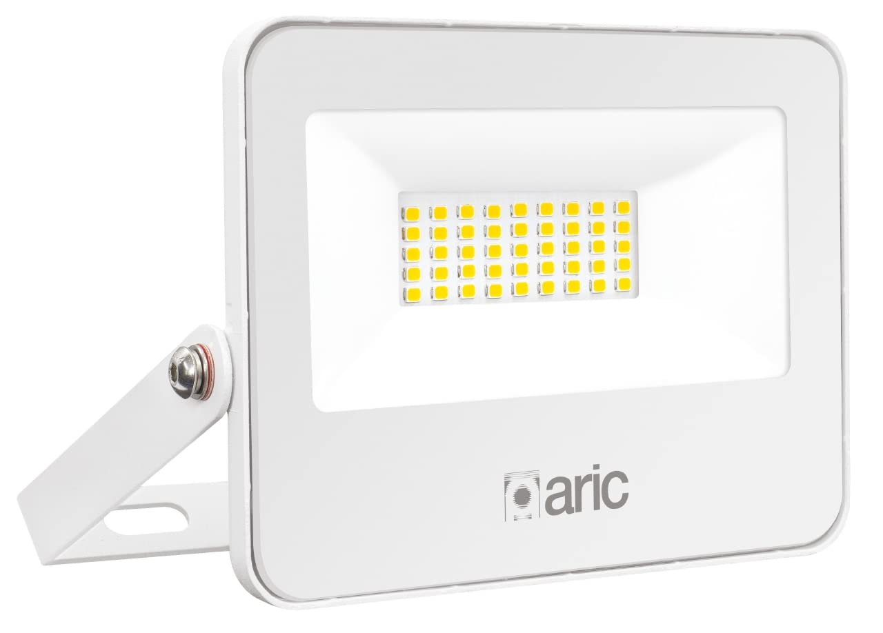 projecteur à led - aric wink 2 - 30w - 3000k - blanc - aric 51285