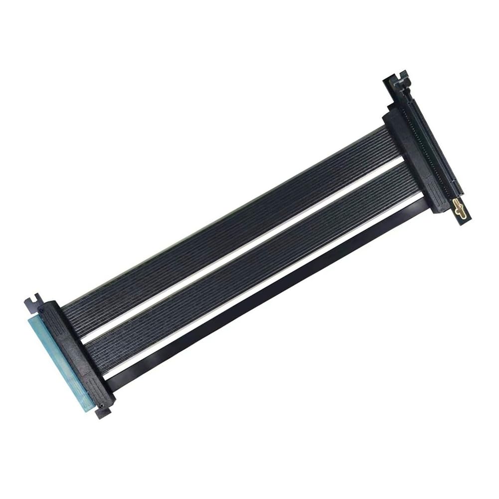 Hlsicnalm 25cm PC Graphics Cards Vertical GPU Mount Cable PCI-E 4.0 16X Flexible Extension Cable/Vertical GPU Mount