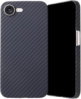 Deff for iPhone 16e Aramid Fiber Thin Shockproof Ultra Lightweight Carbon Style Case 6.1 inch 16e