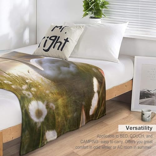Manta de forro polar grande para sofá colcha de cama reversible 7