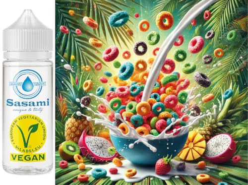 Anneaux de fruits Kringel Loops arôme concentré 100 ml Sasami saveur intense vegan