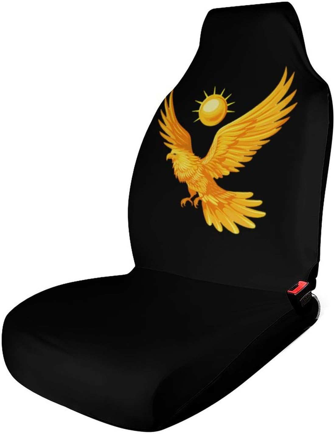 European Flags National Proud Car Seat Covers Automotive Seat Covers Car Seat Protector Auto Front Seats Protector for Most Cars 2PCS