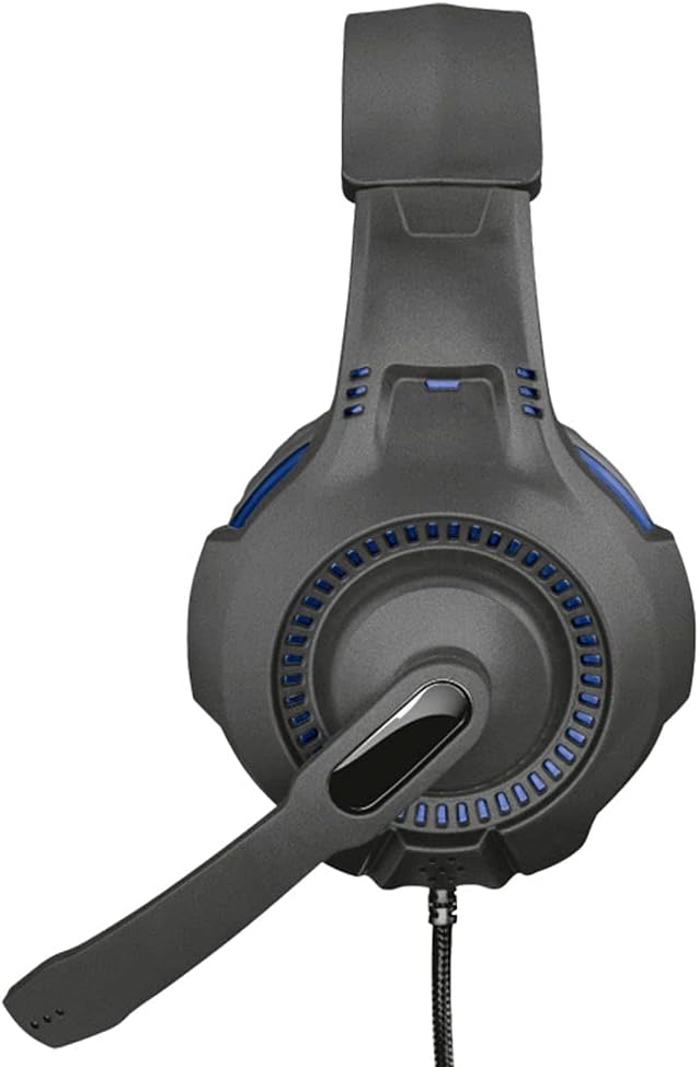 Trust Gaming GXT 307B Ravu Cuffie Gaming per Playstation 4 \u0026 5, PS4, PS5,  Headset con Microfono Ripiegabile e Archetto Regolabile, 3.5 mm Jack, Filo,  Over Ear - Blu : Amazon.it: Videogiochi