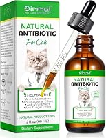 Natürliche Antibiotika für Katzen, Katzen-Antibiotika für Infektion, Unterstützt Immunsystem & Allergie Relief, Juckreiz Linderung, Katze Antibiotika für Harnwegsinfektion (UTI), 60ml