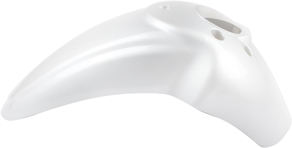 tntor Mudguard Front Adaptor for Piaggio Liberty 50/125/150/200 cc, Pearl White
