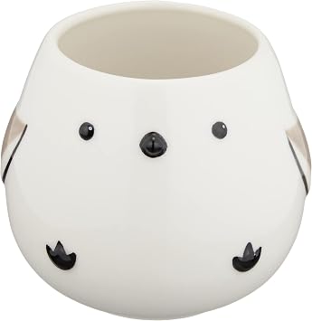 Sunart SAN3292 Cute Tableware, Teapot & Teacup Set, Shimaenaga Parent-child 20.3 fl oz 600 ml, 6.1 fl oz 180 ml