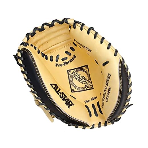 All-Star CM3100BTFRBK/TN35 Pro Advanced Catching Mitt/LHT BK/TN 35