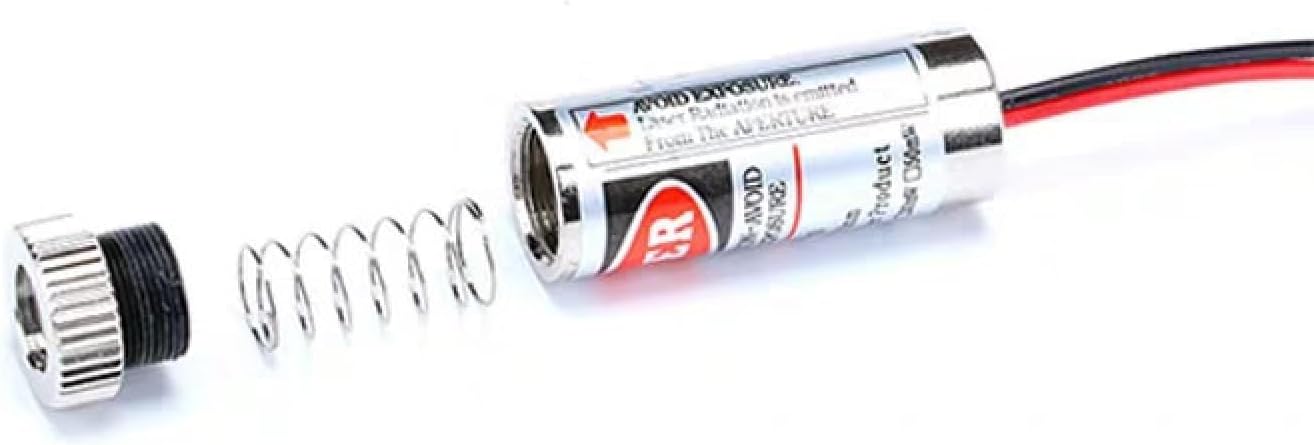 5-Pack Adjustable Red Dot Laser Module, 5MW Indoor Positioning Line Level Accessory, Machinery & Electronics Tool, Ideal for Holiday Gifting