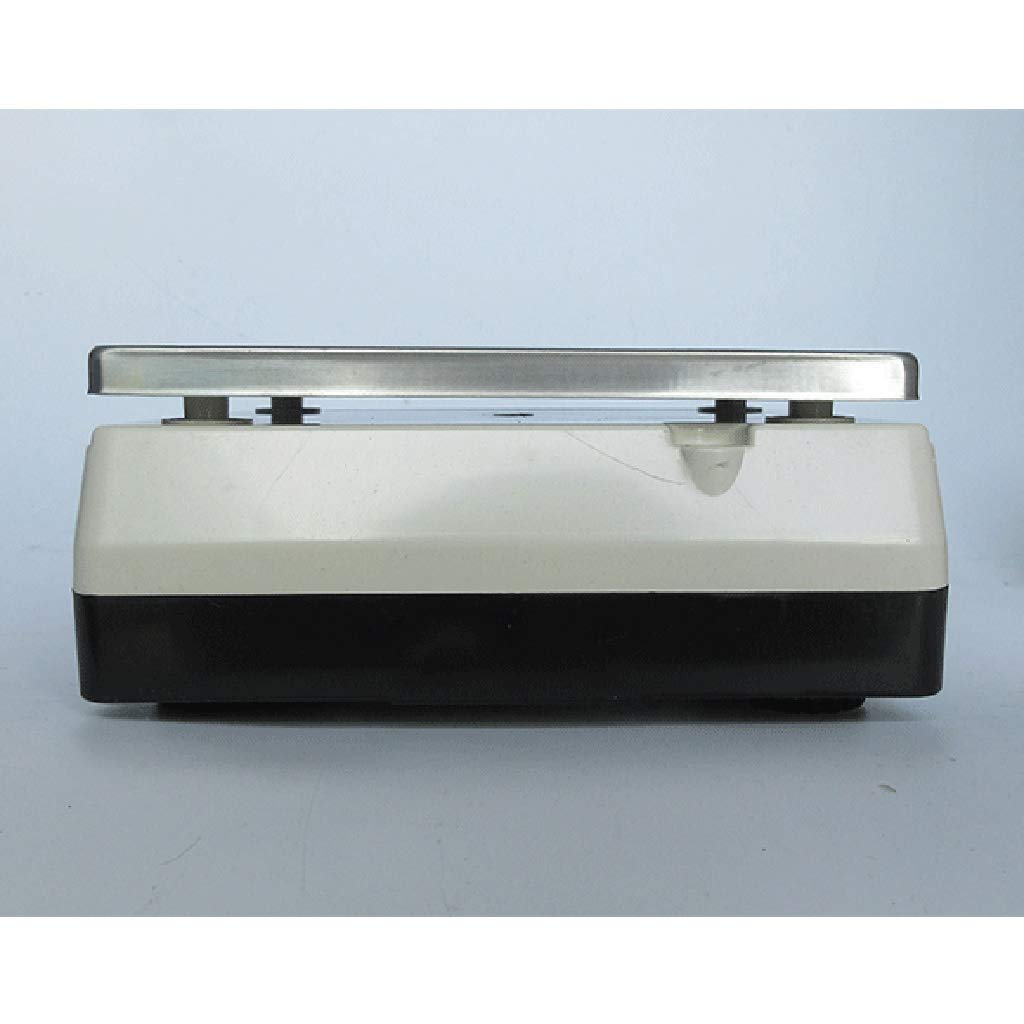 Balance de Cuisine numérique en Acier Inoxydable avec écran LCD rétroéclairé et Fonction Tare, pesée électrique, Cuisson pour la Maison, Facile à Nettoyer (5 kg/1 g (3 kg/0,5 g))