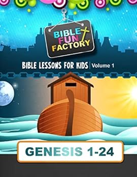 Paperback Bible Lessons for Kids: Genesis 1-24 Book