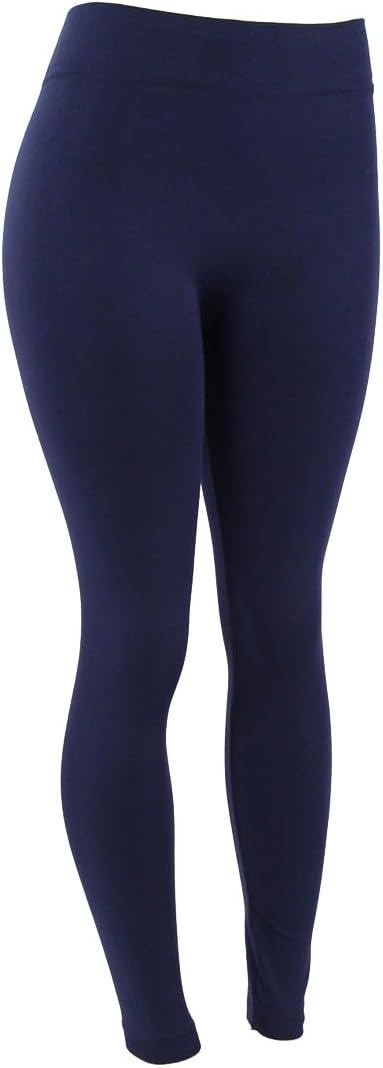 Mopas Women's Plus Size Fleece Lined Leggings