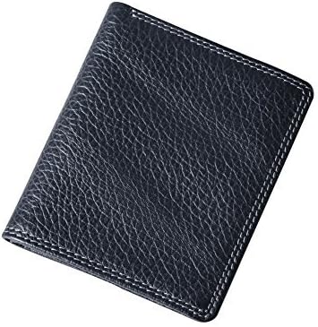 Slim Full Grain Leather Wallet for Men RFID Blocking Genuine Leather Bifold Wallet
