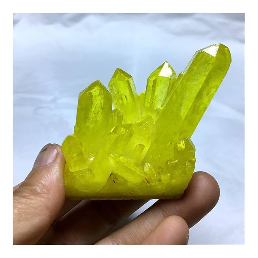 Amazon.co.jp: バランス天然美しい白水晶原石水晶クラスター