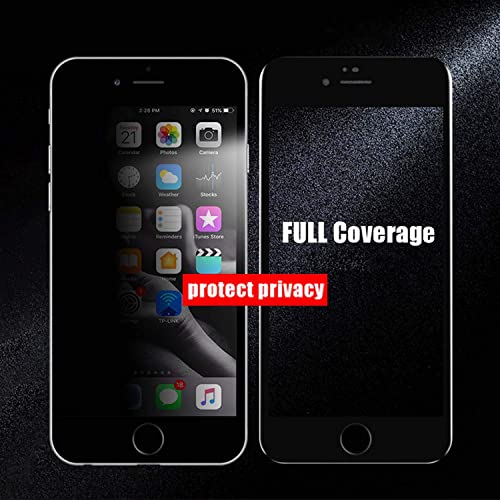 [2 Pack] Privacy Screen Protector For Iphone Se 2022 3Rd Generation/Iphone Se 2020 2Nd Generation/Iphone 8/Iphone 7 Full Coverage Anti-Spy Tempered Glass Film Upgrade Edge Protection Case Friendly Bubble Free [4.7 Inch] #TOP3