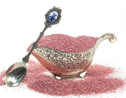 Sea Shell Imported German Glass Glitter - 1 Ounce Jar - Fine 90 Grit (Most Popular Grain Size) Sparkly Glass Glitter - 311-9-226 #TOP5