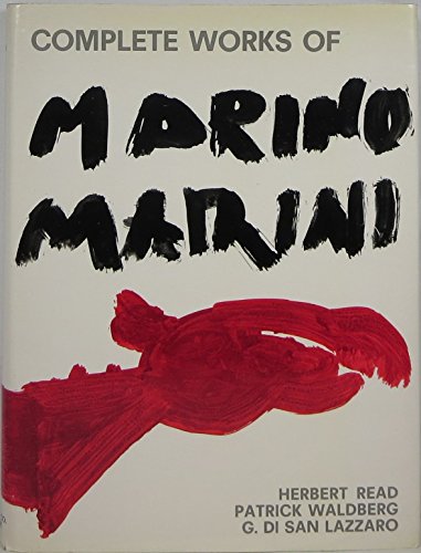 Complete Works of Marino Marini