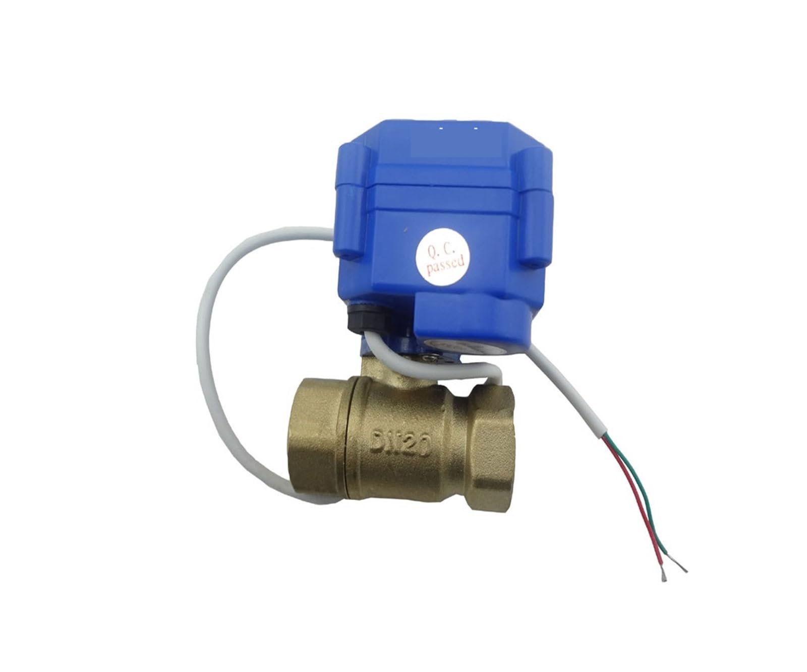 Elettrovalvola, 10 pz/lotto Valvola a Sfera Motorizzata G3/4 "DN20 (porta ridotta) 2 Vie 12VDC CR04, Valvola Elettrica