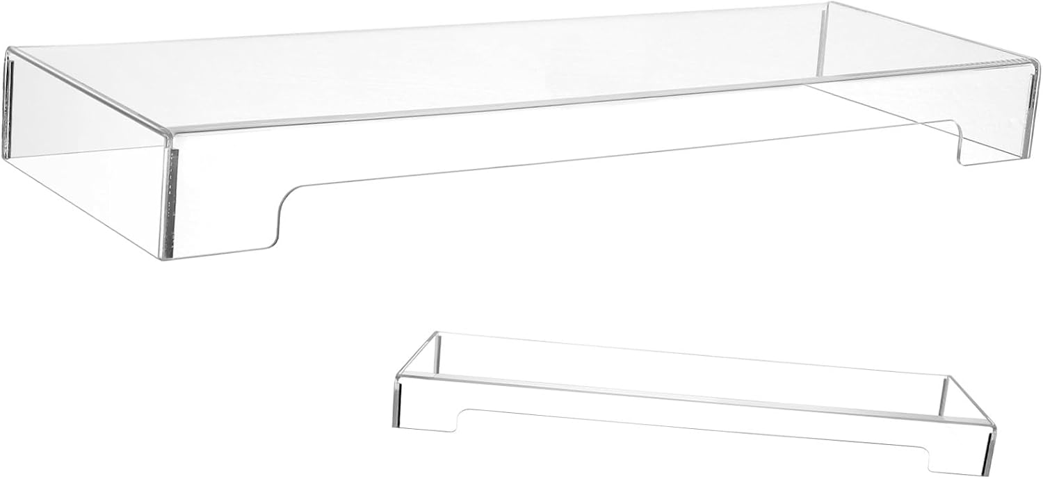 Acrylic Keyboard Cover Protector for Desktop Keyboard Waterproof Dustproof Easy Installation Design