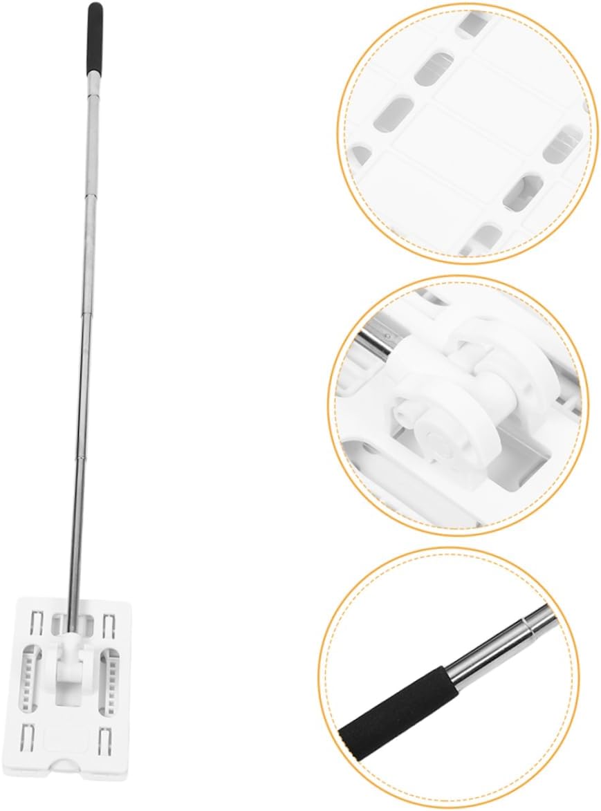 BESTOYARD 2pcs Telescoping Parking Card Rod Stainless Steel for Drivers