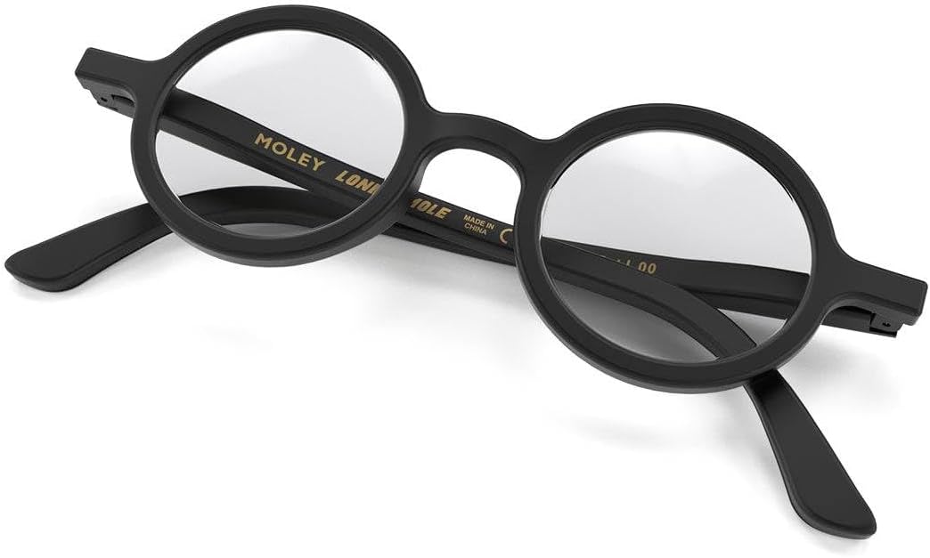 LONDON MOLE® Moley reading glasses | Cool round shaped readers | Men’s Women’s Unisex | Spring hinges - Image 5