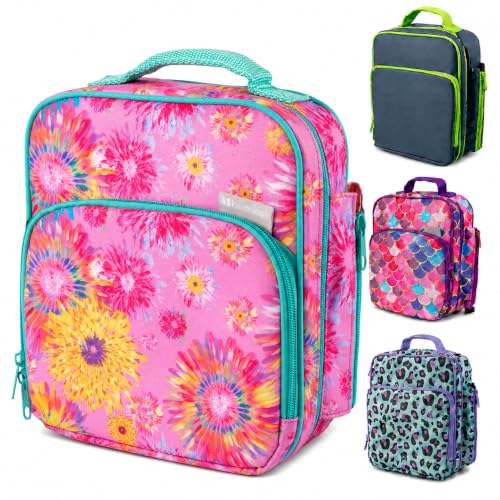 Bentology Kids Insulated Lunch Box for School with Reinforced Support Frame