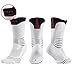 Nike Elite Versatility USA Basketball Crew Socks (100 White/University Red, X-Large)