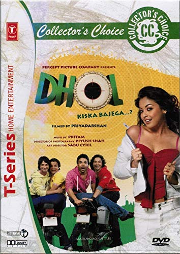 Dhol - Collector's Choice (Brand New Single Disc Dvd, Hindi Language, With English Subtitles, Released By T-Series)