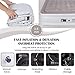 Sunnyglade Queen Size Air Mattress with Built-in Electric Pump, Blow Up Bed...