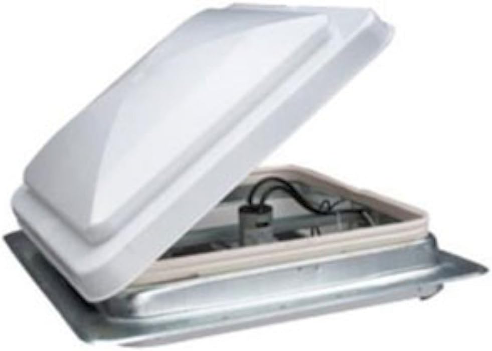 Hengs Industries 71112C2G1 White 12V Universal Vent