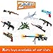 Zoom Novelties Superior Performance Toy Sniper Rifle with Flashing Lights, Sound and Vibration for Party Favors, Gifts, Prizes, Rewards.