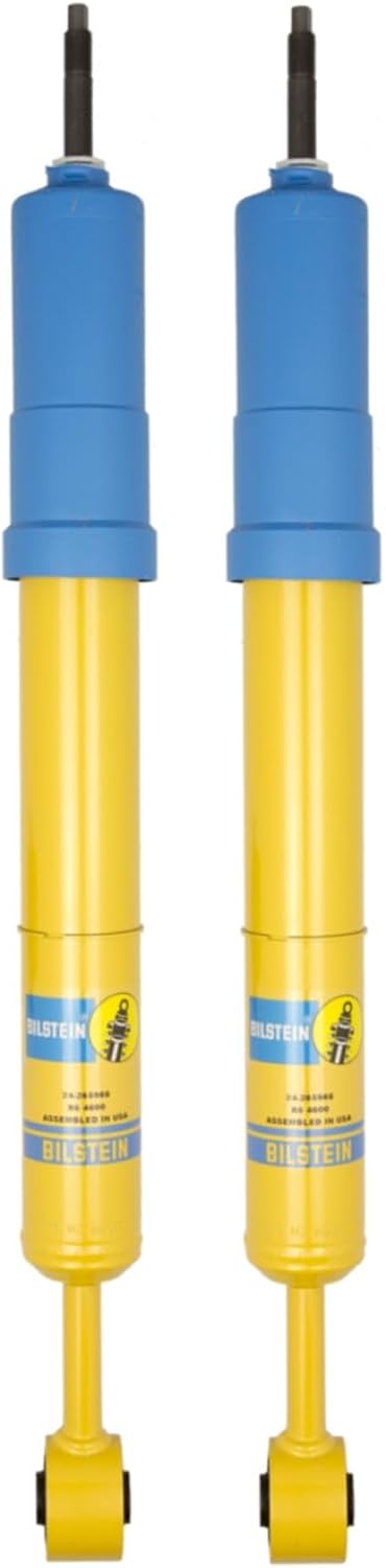Set of 4600 Series Front & Rear Monotube Shocks fits 2016 2023 Tacoma RWD Crew Cab 60.5 Inch Bed with V6 3.5L Engine - Improves Ride Quality, Handling & Comfort - TrendsAuto Decal