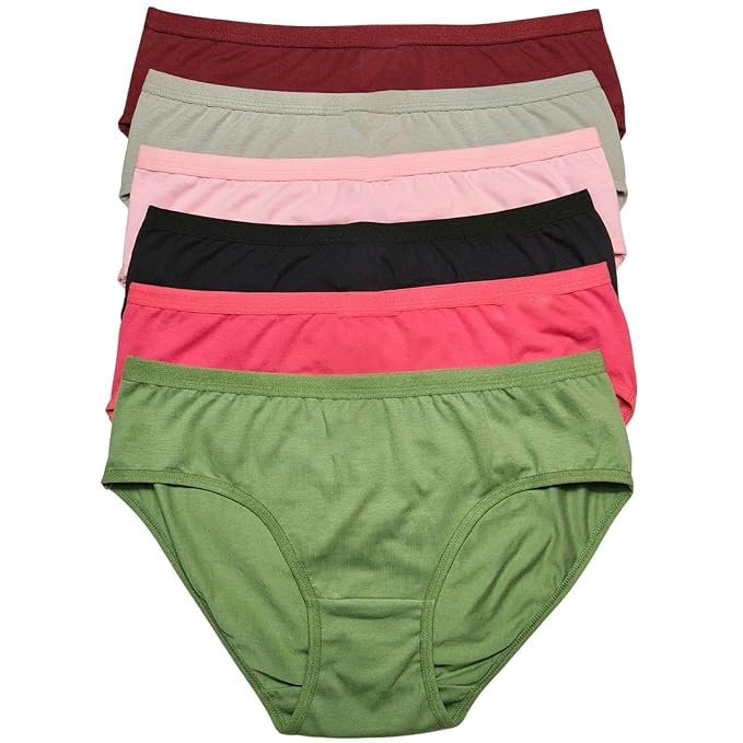 Women's Panty Lycra Blend Panty for Women and Girls Combo of 3, Mid Rise,Hipster, Brief, Ladies Underwear-image-18