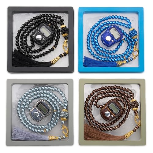 Perles de prière et compteurs tasbeeh électroniques à paillettes x4 INSYOHO