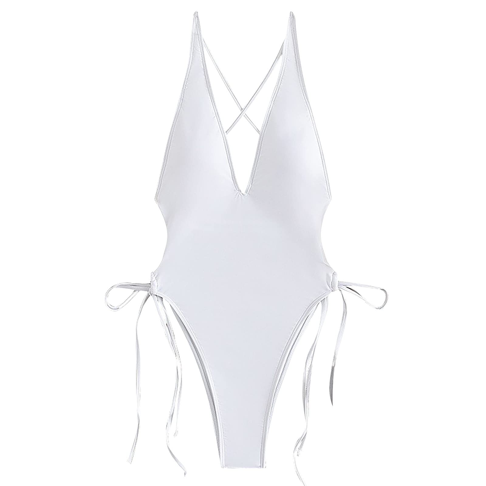 Costume da Bagno Contenitivo della Pancia, Costume Intero Estivo, Costume da Bagno Aspetto Bikini retrò, Costumi da Bagno Aspetto Femminile, Costumi da Bagno da Donna, Imbottito, Contenitivo della