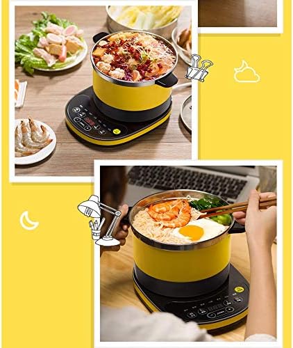 Olla Eléctrica Multifunción PNAWLLCF 1.8L 800W Color Amarillo miniatura 3