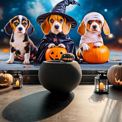 Película de ventana Halloween con cachorro HOMETITUTE 39.3x17.7 pulgadas miniatura 4