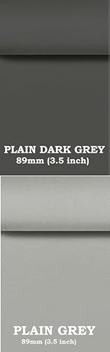 EUROBLINDS Made To Measure Grey Vertical Blind Replacement SLATS LOUVRES 89mm (3.5 inch) WIDE - Pack of 15 - Image 3