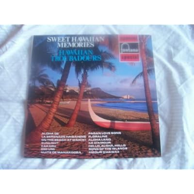 HAWAIIAN TROUBADOURS Sweet Hawaiian Memories UK LP