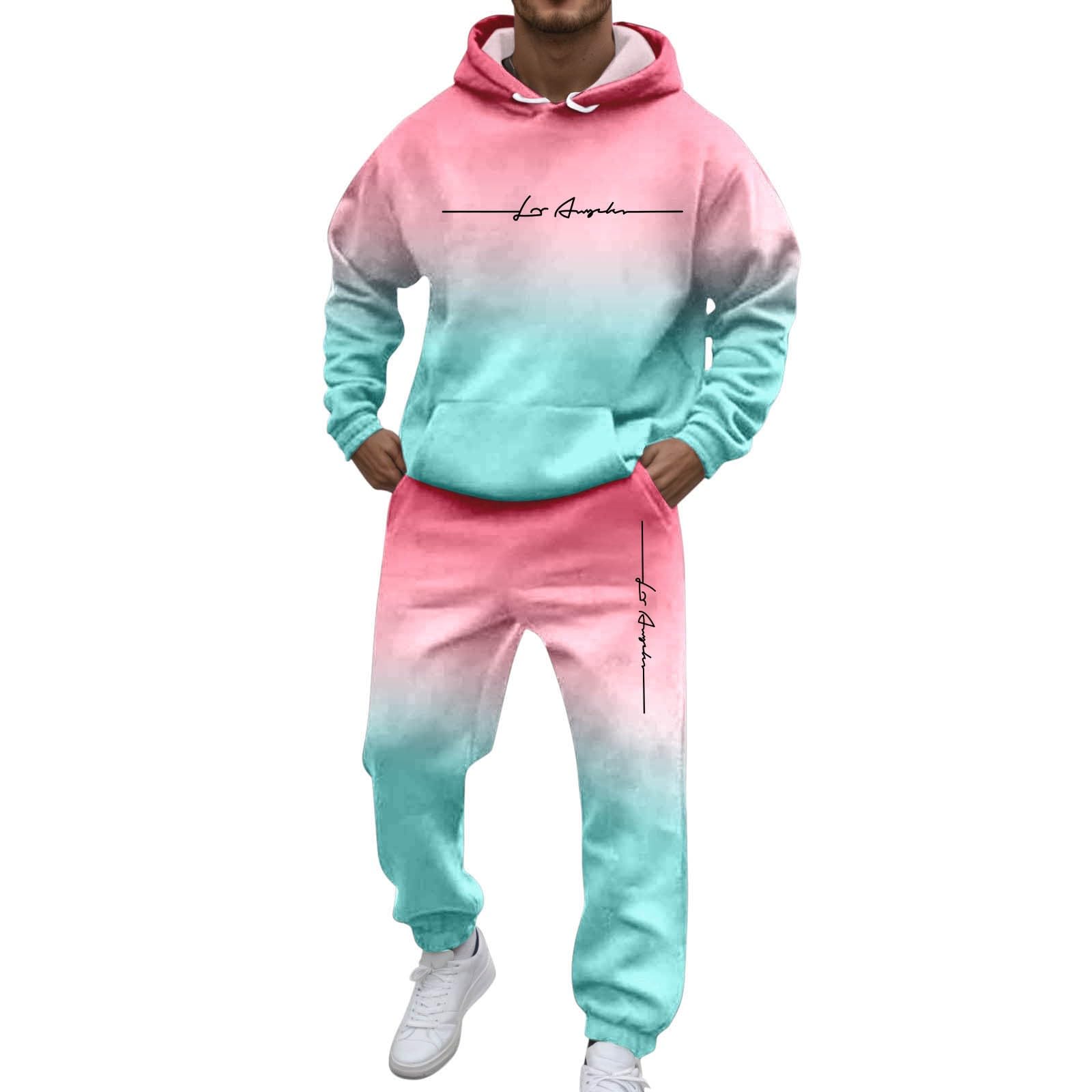 Sweat à capuche homme ensemble vêtement toutes saisons coupe ample confortable - 6