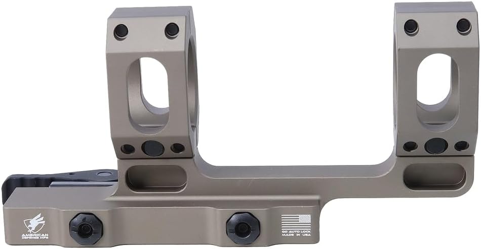 American Defense Manufacturing Recon Standart Lever Rifle Scope Mount, 30mm, AD-RECON-M-30-FDE-STD