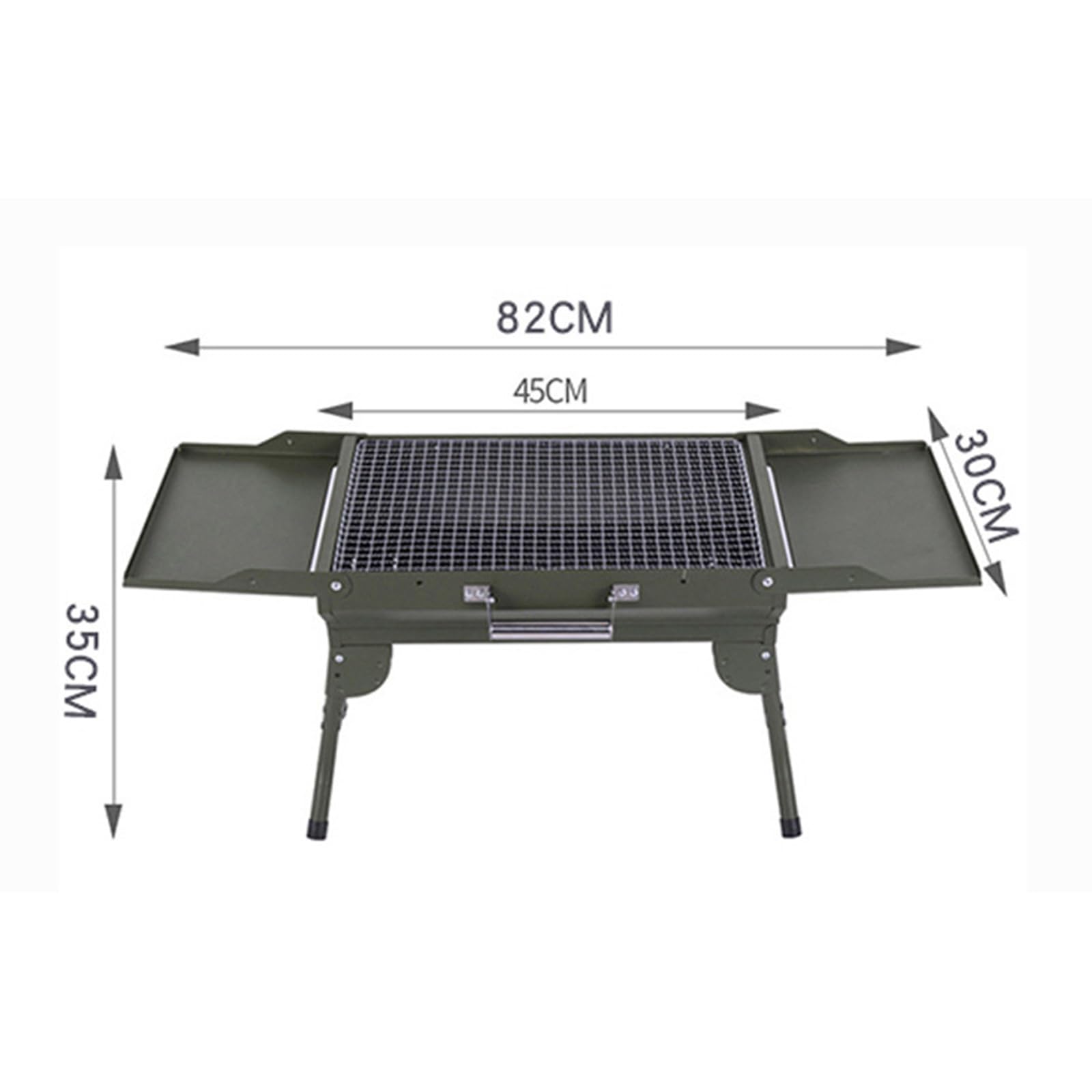 Przenośny grill węglowy Składane grille Grill węglowy Mały grill do podróży, biwakowania, gotowania na świeżym powietrzu, podwórka, pieszych wędrówek, patio w ogrodzie, pikników