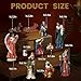 TOETOL Nativity Sets for Christmas Indoor 5.9 Inch Tall Set of 13 Pieces Nativity Scene Tabletop Resin Decorations Home Holiday Decor Religious Collectibles Gifts for All