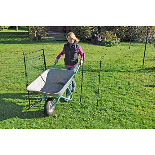 VOSS.farming Tür für Weidezaunnetz, Netze bis 125cm Höhe, Öffnungsbreite 86cm, elektrifizierbar