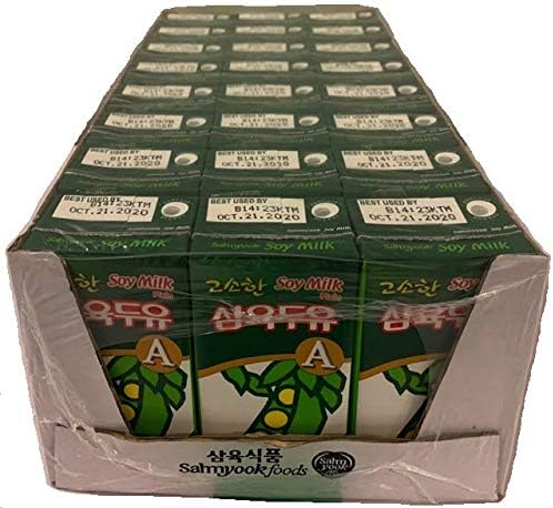 Sahmyook Original Soy Milk, 6.5 Fl. Ounce (Pack of 24)